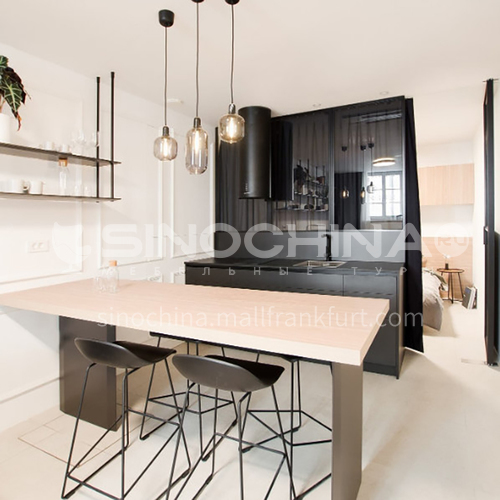  Modern designUV lacquer with  HDF kitchen cabinets GK1173
